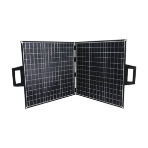 100W ETFE Compact Briefcase-Style Folding Solar Panel with SAE Connectors